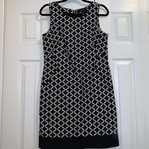 White and Black dress